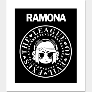 Ramona's Scott Pilgrim Universe Posters and Art